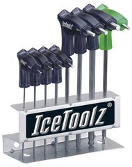 Набір ключів ICE TOOLZ 7M85 шестигранників д/майстер. 2x2.5x3x4x5x6x8 мм, з ручками і заокругленим кінцем