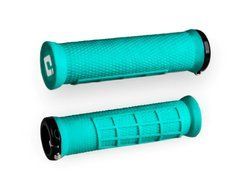 Грипси ODI Elite Flow, V2.1 Lock-On, Mint w/Black Clamp, м'ятні із чорними замками