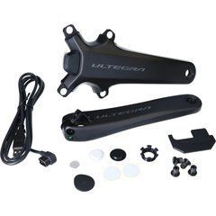 Шатуни Shimano FC-R8100-P ULTEGRA , Hollowtech II 165мм без зірочок, з вимірювачем потужності
