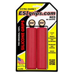 Гріпси ESI Extra Chunky Red (червоні)