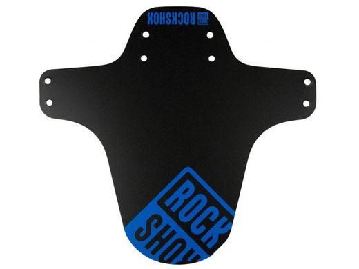 Бризговик універсальний RockShox MTB Fender Black with Gloss Blue Print