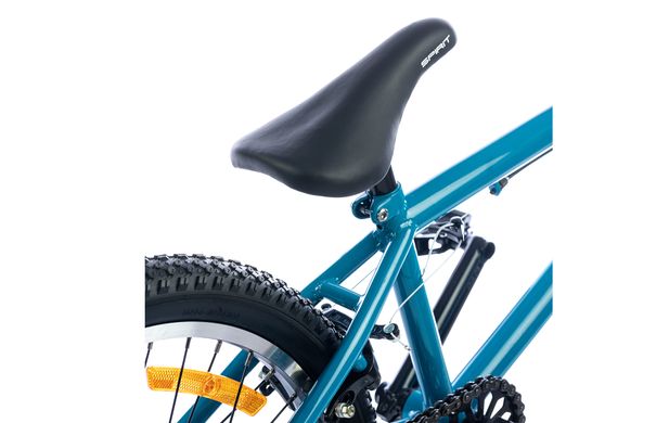 Велосипед Spirit Thunder 20", рама Uni, Блакитний / глянець, 2021